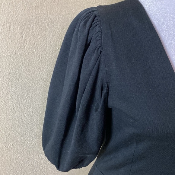 H&M Little Black Dress with Puff Sleeves - Picture 5 of 6